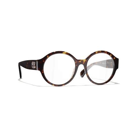 Round Eyeglasses Acetate Dark Tortoise 